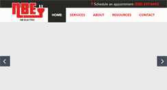 Desktop Screenshot of newbraunfelselectric.com