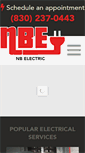 Mobile Screenshot of newbraunfelselectric.com