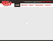 Tablet Screenshot of newbraunfelselectric.com